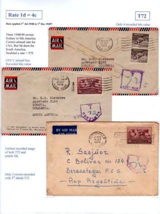 NEW SOUTH WALES - NACHPORTO 1891-1966 – Blatt 68