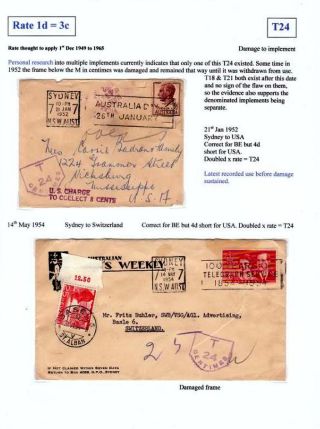 NEW SOUTH WALES - NACHPORTO 1891-1966 – Blatt 84