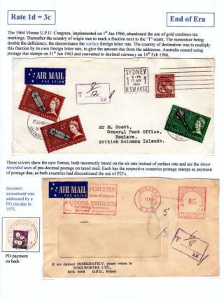 NEW SOUTH WALES - NACHPORTO 1891-1966 – Blatt 96