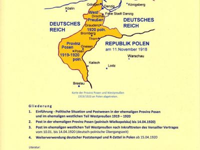POŠTA V ZÁPADNÍM POLSKU 1919-1920 (německy)