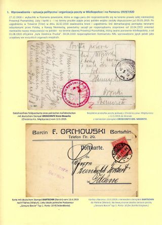 POST IN WEST POLAND 1919-1920 (in Polish) – sheet 2