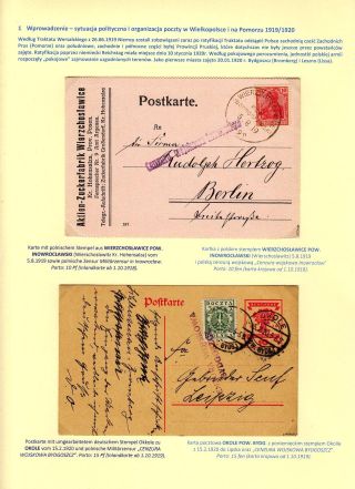 POST IN WEST POLAND 1919-1920 (in Polish) – sheet 4