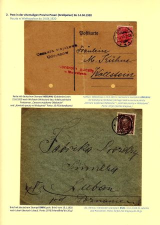 POST IN WEST POLAND 1919-1920 (in Polish) – sheet 7