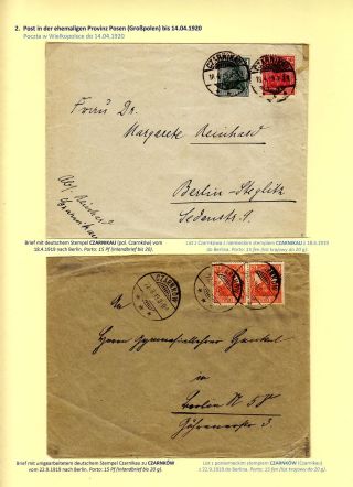 POST IN WEST POLAND 1919-1920 (in Polish) – sheet 12