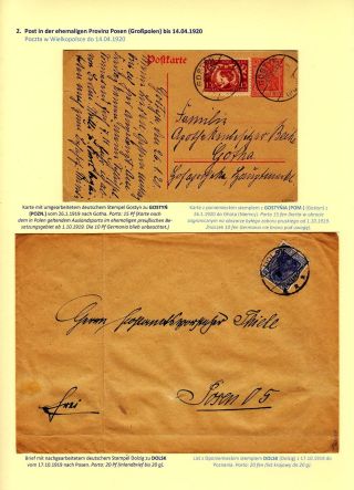 POST IN WEST POLAND 1919-1920 (in Polish) – sheet 14