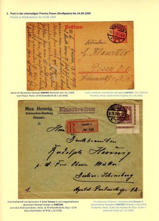 POŠTA V ZÁPADNÍM POLSKU 1919-1920 (polsky) – list 17