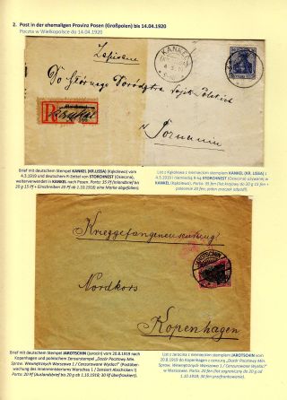 POŠTA V ZÁPADNÍM POLSKU 1919-1920 (polsky) – list 19