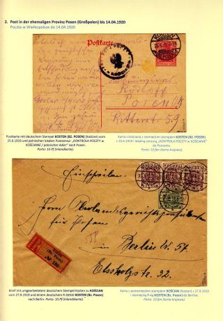 POŠTA V ZÁPADNÍM POLSKU 1919-1920 (polsky) – list 23