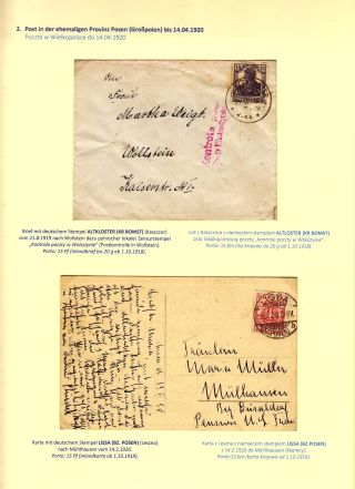 POŠTA V ZÁPADNÍM POLSKU 1919-1920 (polsky) – list 24