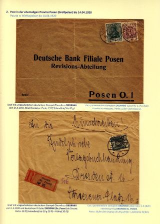 POŠTA V ZÁPADNÍM POLSKU 1919-1920 (polsky) – list 30