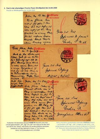POŠTA V ZÁPADNÍM POLSKU 1919-1920 (polsky) – list 31