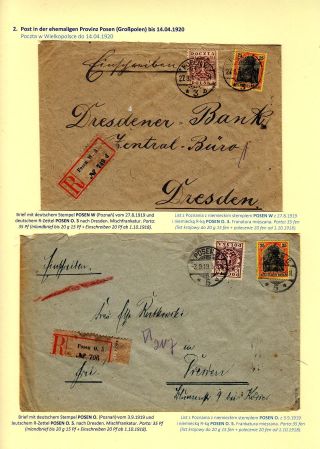 POST IN WESTPOLEN 1919-1920 (polnisch) – Blatt 35