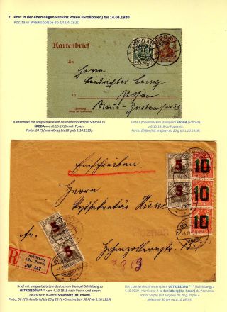POST IN WESTPOLEN 1919-1920 (polnisch) – Blatt 37