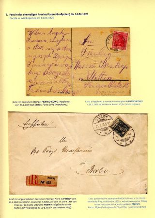 POST IN WESTPOLEN 1919-1920 (polnisch) – Blatt 39
