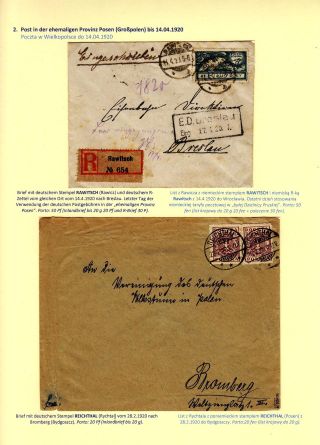 POST IN WESTPOLEN 1919-1920 (polnisch) – Blatt 40