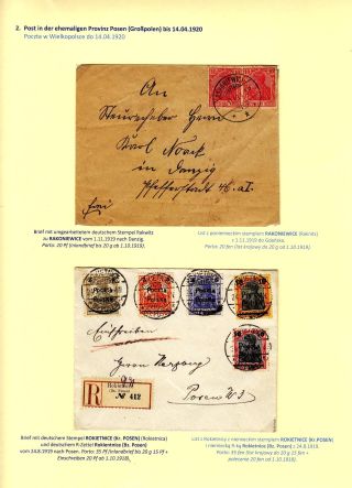 POST IN WESTPOLEN 1919-1920 (polnisch) – Blatt 41