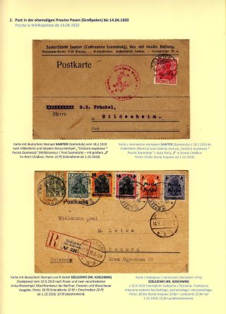 POST IN WESTPOLEN 1919-1920 (polnisch) – Blatt 44
