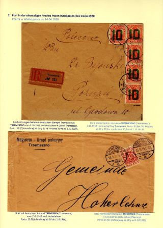 POST IN WESTPOLEN 1919-1920 (polnisch) – Blatt 49