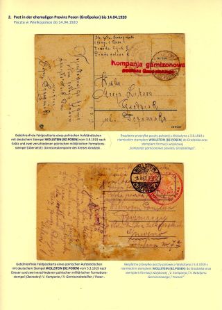 POST IN WESTPOLEN 1919-1920 (polnisch) – Blatt 52