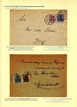 POST IN WESTPOLEN 1919-1920 (polnisch) – Blatt 54