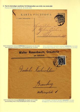 POST IN WESTPOLEN 1919-1920 (polnisch) – Blatt 64