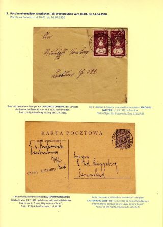 POST IN WESTPOLEN 1919-1920 (polnisch) – Blatt 69