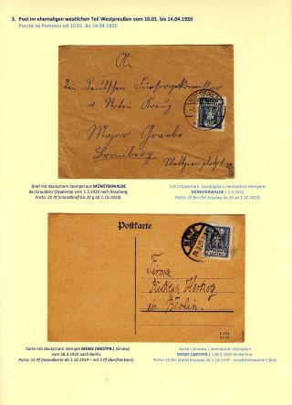 POST IN WESTPOLEN 1919-1920 (polnisch) – Blatt 71
