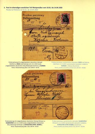 POST IN WESTPOLEN 1919-1920 (polnisch) – Blatt 80
