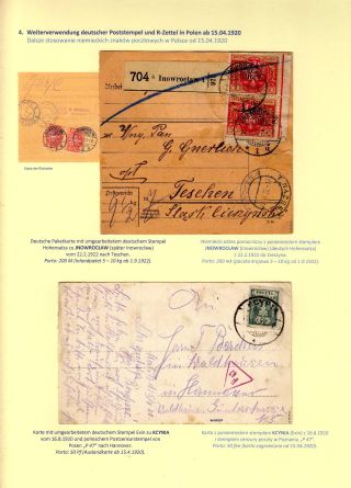POST IN WESTPOLEN 1919-1920 (polnisch) – Blatt 97