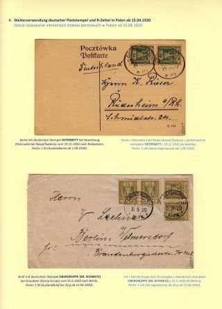 POST IN WESTPOLEN 1919-1920 (polnisch) – Blatt 101