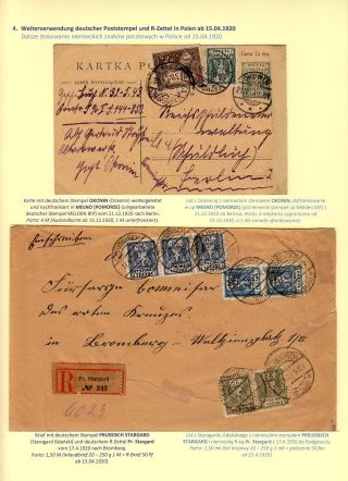 POST IN WESTPOLEN 1919-1920 (polnisch) – Blatt 103