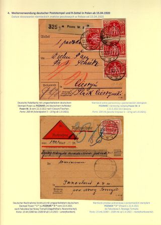 POST IN WESTPOLEN 1919-1920 (polnisch) – Blatt 106