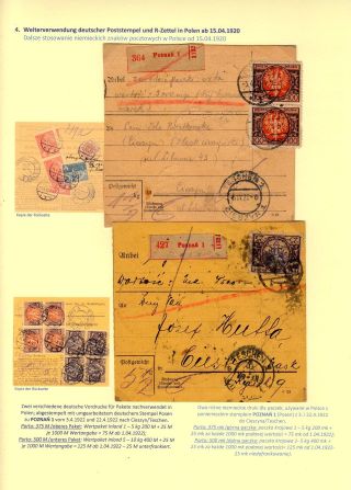 POST IN WESTPOLEN 1919-1920 (polnisch) – Blatt 107