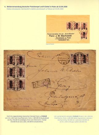 POST IN WESTPOLEN 1919-1920 (polnisch) – Blatt 109