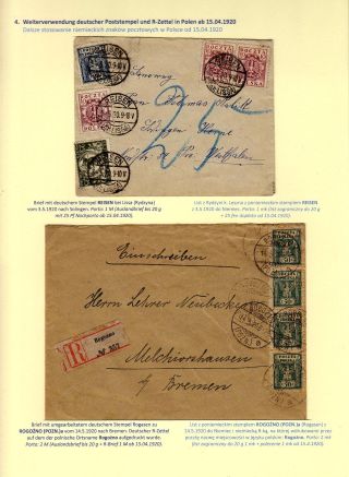 POST IN WESTPOLEN 1919-1920 (polnisch) – Blatt 110
