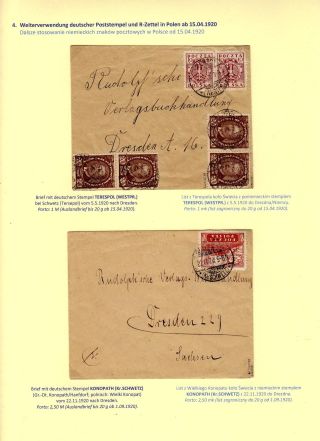 POST IN WESTPOLEN 1919-1920 (polnisch) – Blatt 113