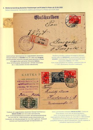 POST IN WESTPOLEN 1919-1920 (polnisch) – Blatt 116