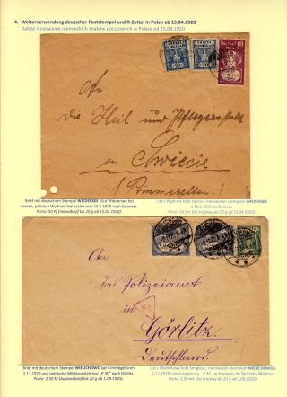 POST IN WESTPOLEN 1919-1920 (polnisch) – Blatt 117