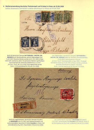 POST IN WESTPOLEN 1919-1920 (polnisch) – Blatt 118