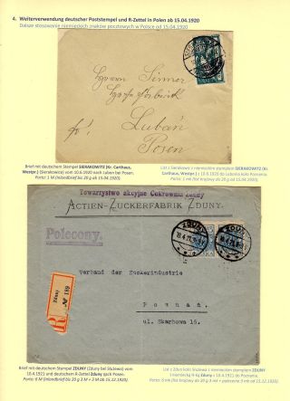 POST IN WESTPOLEN 1919-1920 (polnisch) – Blatt 119