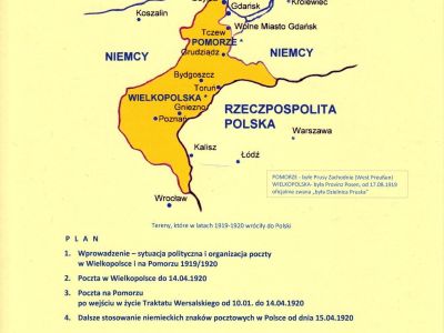 POŠTA V ZÁPADNÍM POLSKU 1919-1920 (polsky)