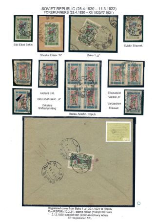 ASERBAIDSCHAN 1919-1923 – Blatt 7