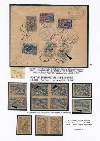 AZERBAIJAN 1919-1923 – sheet 36