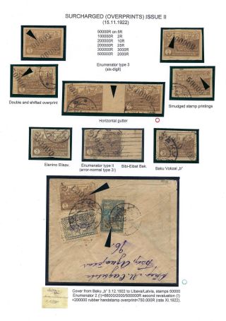 AZERBAIJAN 1919-1923 – sheet 59