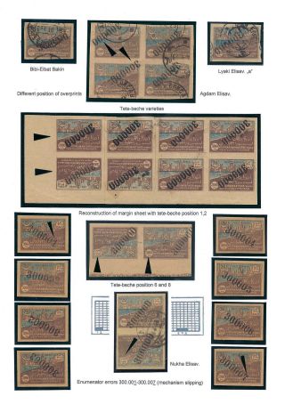 AZERBAIJAN 1919-1923 – sheet 62