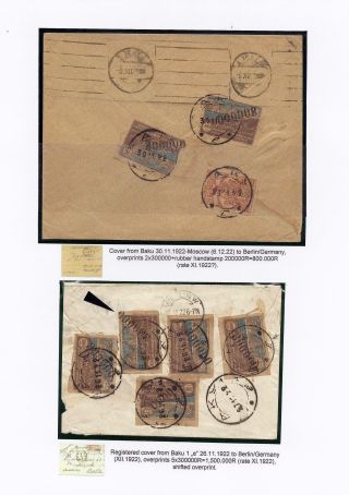 AZERBAIJAN 1919-1923 – sheet 63