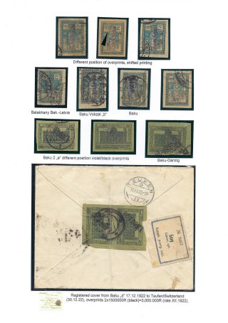 ASERBAIDSCHAN 1919-1923 – Blatt 69