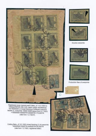 ASERBAIDSCHAN 1919-1923 – Blatt 78