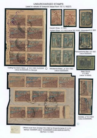 ASERBAIDSCHAN 1919-1923 – Blatt 79