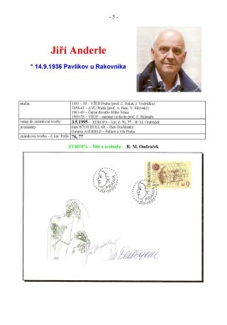 NEW AUTHORS OF CZECH STAMPS – sheet 3
